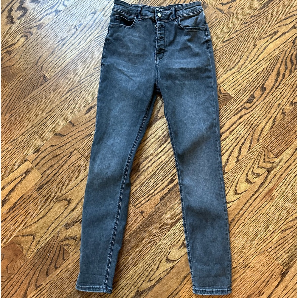 Zara black skinny jeans size 6